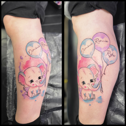 Explore tattoo background shading ideas, creative tattoo ideas in New Hampton, available at Ink, Metal & Gems by Leanne