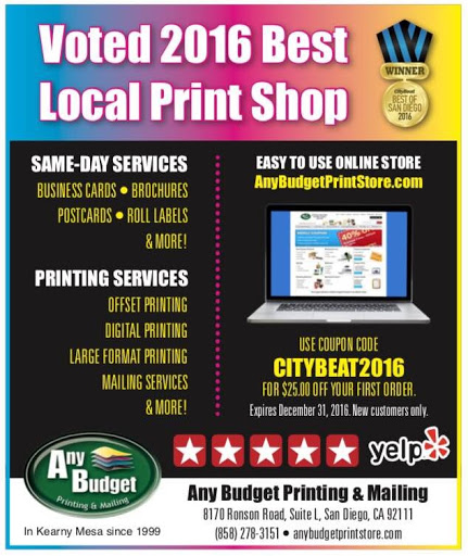 Copy Shop «Any Budget Printing & Mailing», reviews and photos, 8170 Ronson Rd l, San Diego, CA 92111, USA