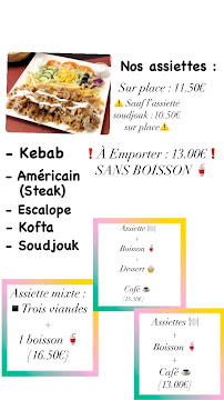 Restaurant halal Mesopotamie à Livron-sur-Drôme (la carte)