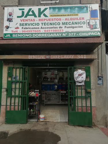Opiniones de JAK MAQUINARIAS DEL PERÚ en Chupaca - Taller de reparación de automóviles