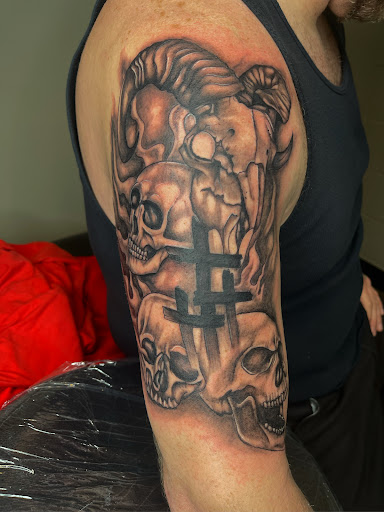 Explore vet tattoo ideas, creative tattoo ideas in Dublin, available at Tattoos By Cam