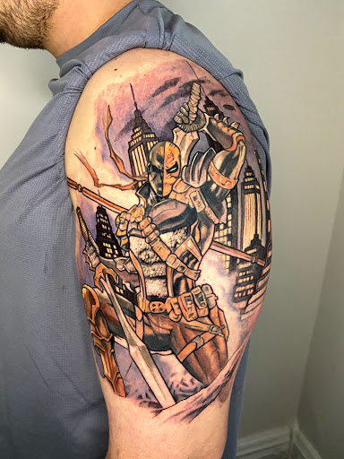 Explore drug dealer tattoo ideas, creative tattoo ideas in Noblesville, available at Firefly Tattoo Collective LLC