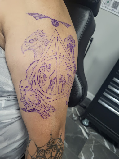 Explore font tattoo ideas, creative tattoo ideas in Davenport, available at Eclipse Tattoos