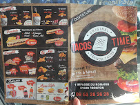 Restauration rapide Tacos Time à Fronton - menu / carte