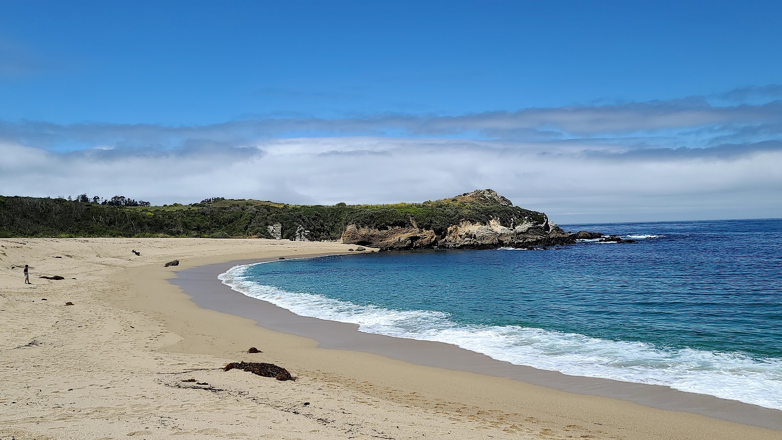 Photo of Monastery Beach with bright sand surface