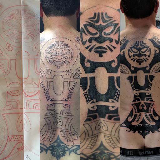 Explore queen bee tattoo ideas, creative tattoo ideas in Mount Juliet, available at Division Street Tattoo Company