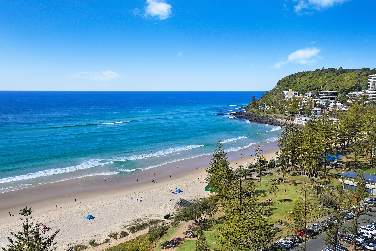 Foto von Burleigh Beach annehmlichkeitenbereich