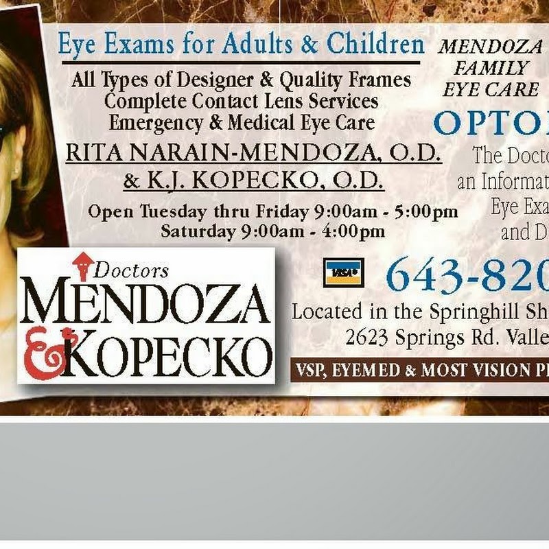 Mendoza Family Eye Care - Optometry