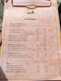 Menu du Burgrestaurant, Cafe, Hochzeitslocation à Heldburg
