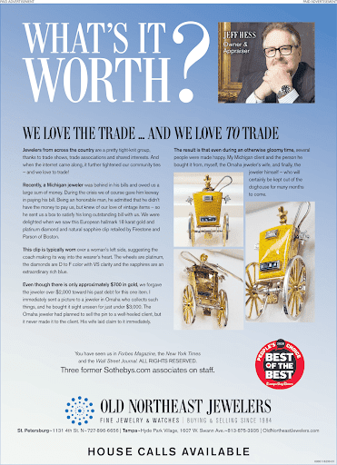 Jeweler «Old Northeast Jewelers», reviews and photos, 2223 N Westshore Blvd, Tampa, FL 33607, USA