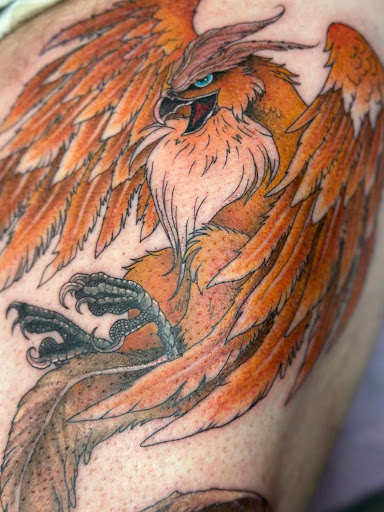 Explore first child tattoo ideas for dad, creative tattoo ideas in Goose Creek, available at Red Kirin Tattoo