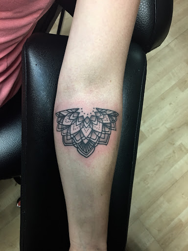 Find best friend tattoo idea for your next unique tattoo in Anniston at Infinity Ink