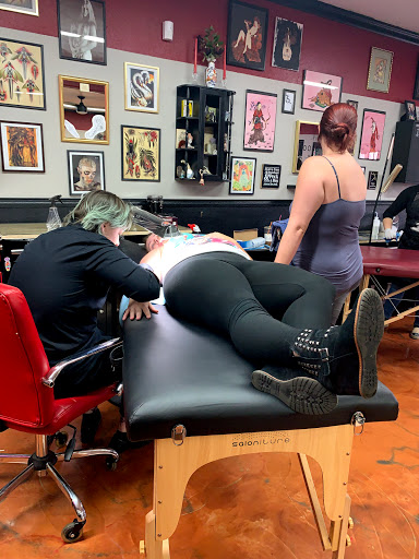 Explore black & white tattoo ideas, creative tattoo ideas in Coeur D Alene, available at Jojos Tattoo & Body Piercing
