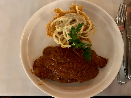 Hühnchen mit Spaghetti