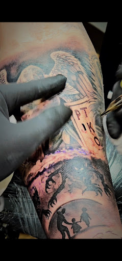 Explore cute cover up tattoo ideas, creative tattoo ideas in Mandan, available at Dolls Studios Tattoo & Piercing