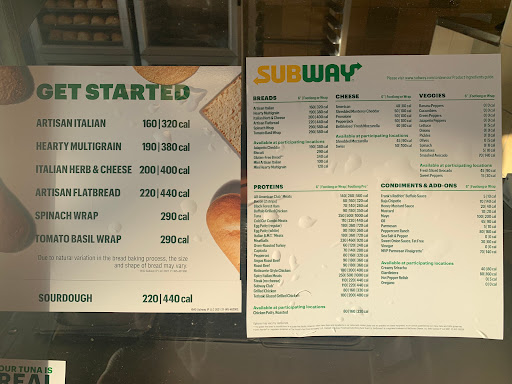 Restaurant «SUBWAY®Restaurants», reviews and photos, 628 Parker Rd Suite F, Fairfield, CA 94533, USA