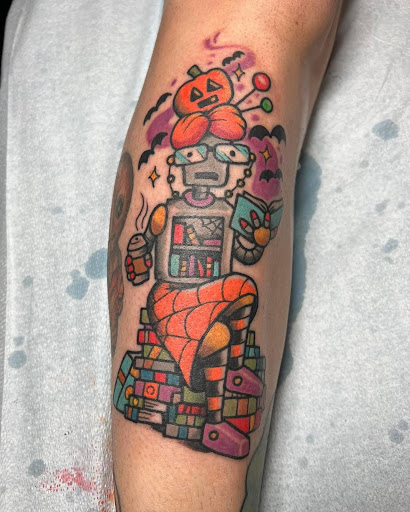 Find feminine skull tattoo ideas for your next unique tattoo in Paducah at Third Moon Tattoos