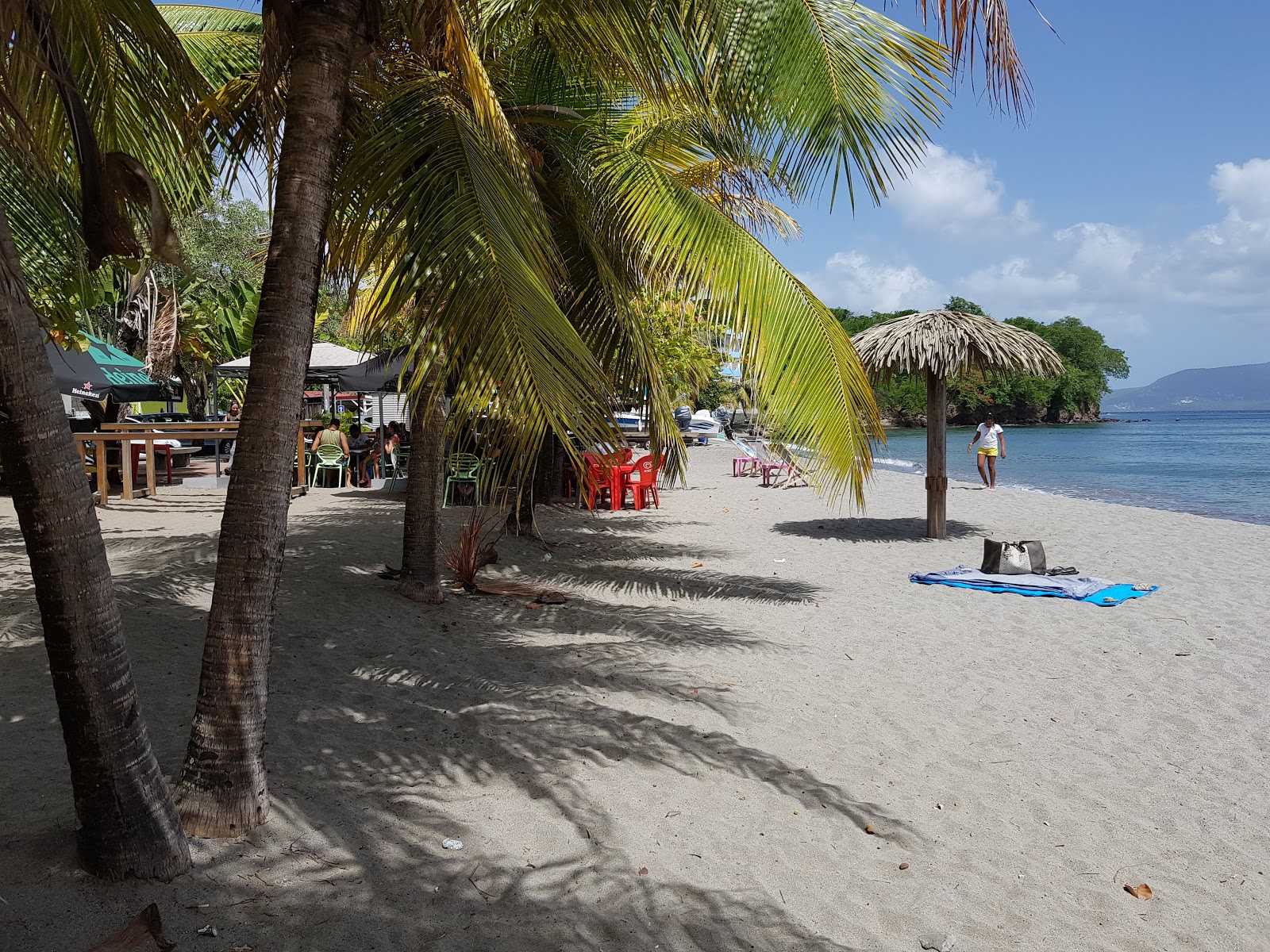 Foto af Plage de case navire med turkis rent vand overflade