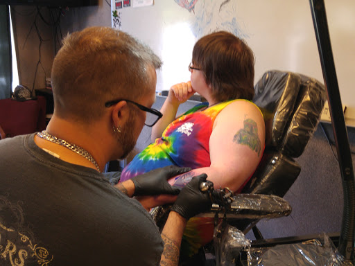 Explore stickman tattoo ideas, creative tattoo ideas in Chicopee, available at INkd By Coleman