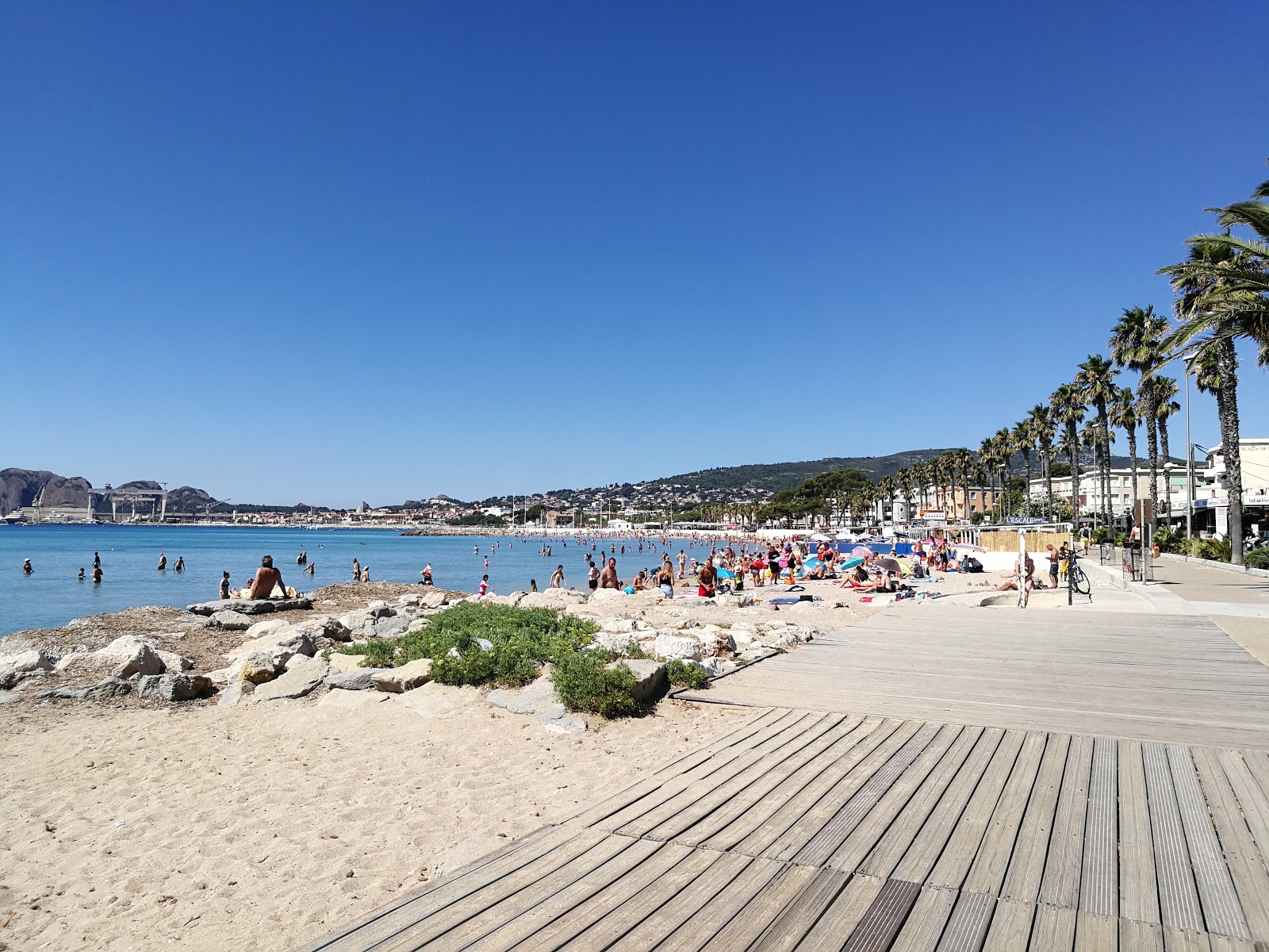 Foto di La Ciotat plage con molto pulita livello di pulizia