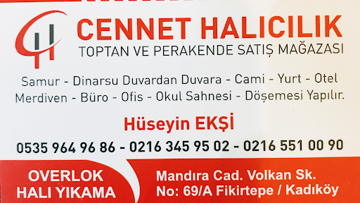 cennet hali yikama ve overlok hali temizleme hizmeti