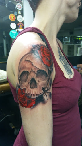 Explore butterfly spine tattoo ideas, creative tattoo ideas in Big Spring, available at A Mom & Pop Tattoo Shop