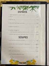 Menu / carte de Mien tây à Nantes