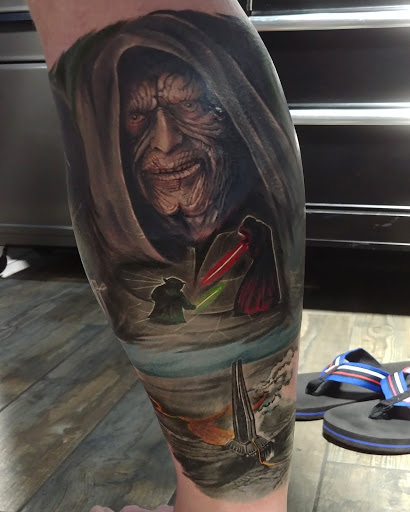 Explore native american sleeve tattoo ideas, creative tattoo ideas in Laguna Beach, available at Lo Cal Tattoo Studio