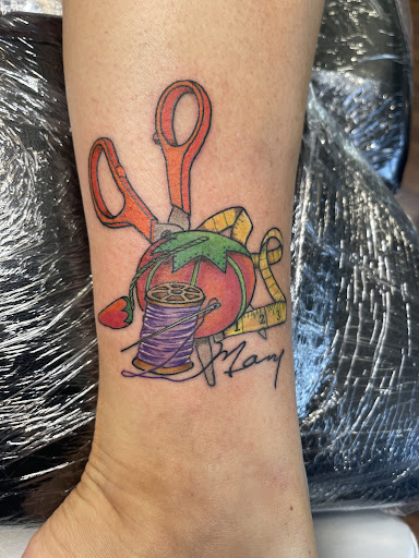 Explore tattoo ideas for a name, creative tattoo ideas in Butler, available at Kryptic Skin Tattoo