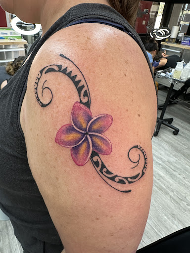 Explore me vs me tattoo ideas, creative tattoo ideas in Lahaina, available at Banyan Tree Tattoo