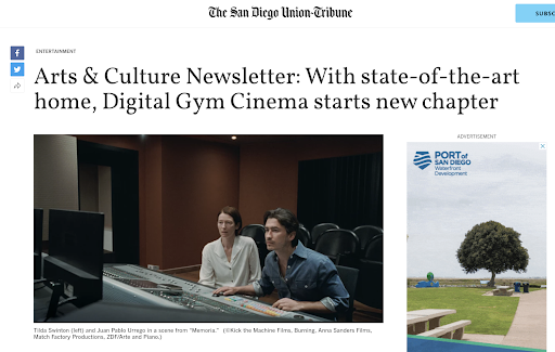 Movie Theater «Digital Gym CINEMA», reviews and photos, 2921 El Cajon Blvd, San Diego, CA 92104, USA