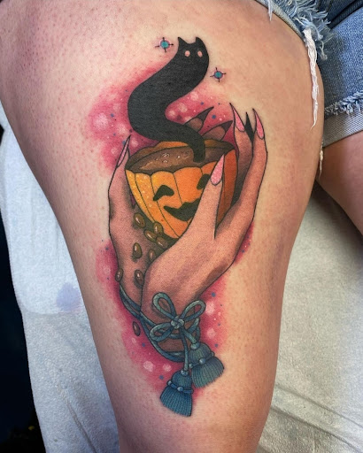 Explore small jesus tattoo ideas, creative tattoo ideas in Buford, available at Inked Arts Tattoo Studio