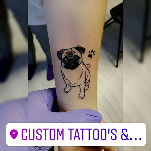 Explore basketball tattoo ideas leg, creative tattoo ideas in Elko, available at Custom Tattoos and Body Piercing Studio