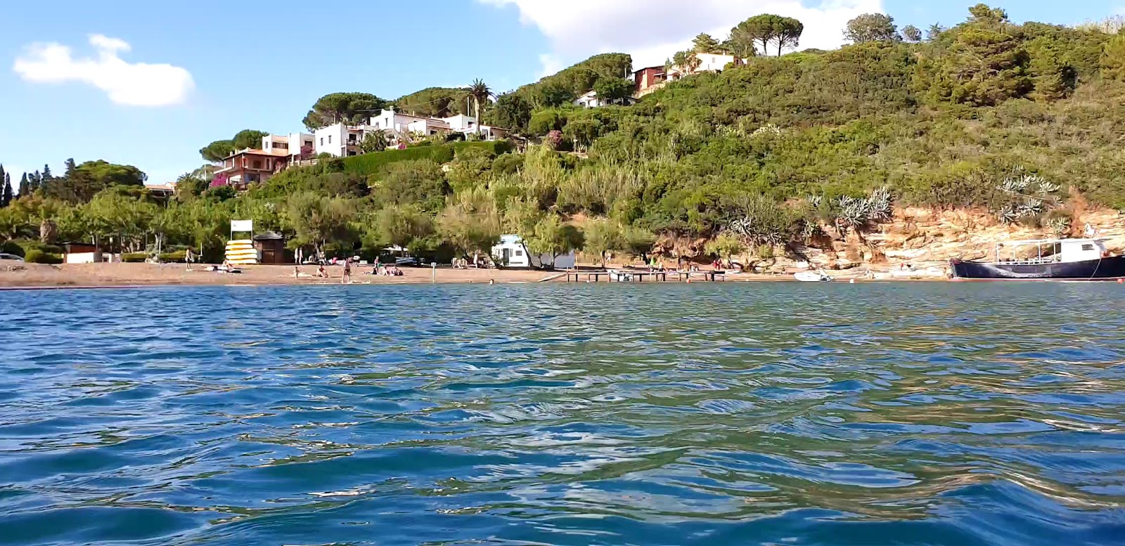 Foto de Playa Barbarossa con cala pequeña