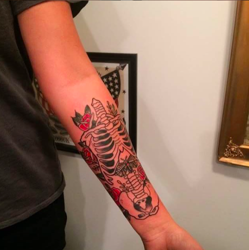 Explore shin tattoo ideas female, creative tattoo ideas in Morehead City, available at Diamond City Tattoo