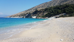 Foto van Krorez Strand met hoog niveau van netheid