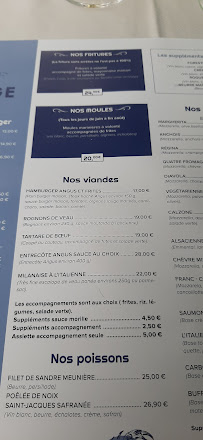 Auberge Du Lac Du Malsaucy à Évette-Salbert menu