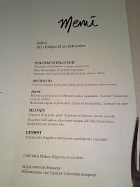 Tenuta Valcurone à Montevecchia menu
