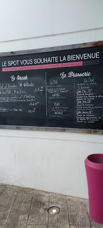 Restaurant BRASSERIE LE SPOT' - 64210 à Bidart - menu / carte