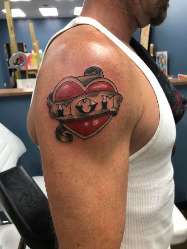 Explore rayquaza tattoo ideas, creative tattoo ideas in Indianapolis, available at Revved Up Tattoos