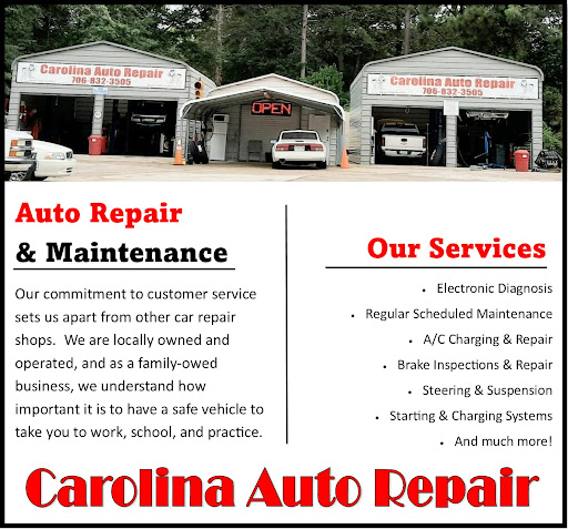 Auto Repair Shop «Carolina Auto Repair», reviews and photos, 346 Edgefield Rd, North Augusta, SC 29841, USA