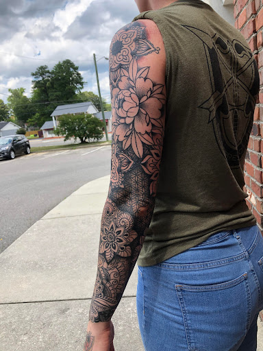 Explore shaded tattoo ideas, creative tattoo ideas in Fayetteville, available at American Tattoo Society of Fayetteville