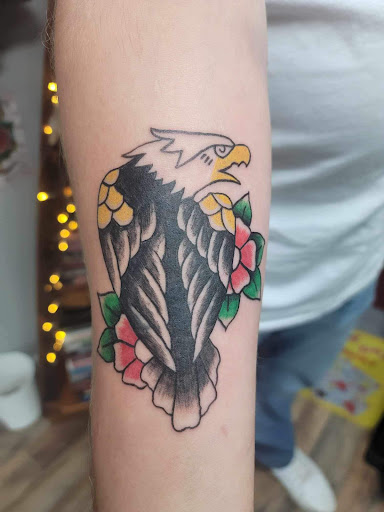 Explore freedom tattoo ideas, creative tattoo ideas in Vincennes, available at Silver Owl Tattoo