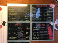 Menu du Chiosco Girandola à Faenza