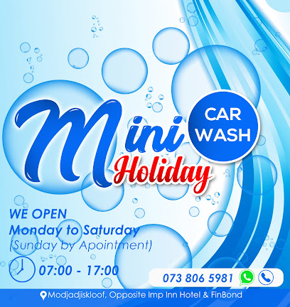 Mini Holiday Car wash