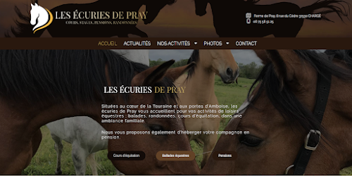 Les écuries de Pray à Chargé