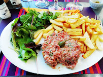 Steak tartare du Restaurant français Le Petit Jardin à Vallon-Pont-d'Arc - n°6