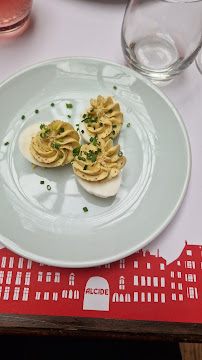 Œuf mimosa du Restaurant français Le petit bouillon Alcide à Lille - n°10