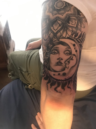Explore feminine foot tattoo ideas, creative tattoo ideas in Grundy, available at Hutch Tattoo