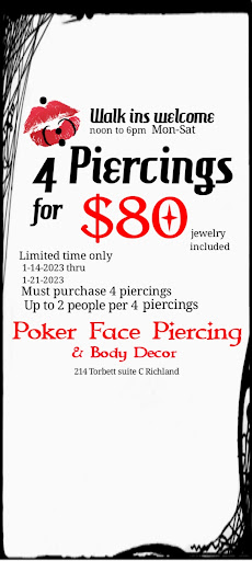 Explore koi fish tattoo ideas, creative tattoo ideas in Richland, available at Poker Face Piercing